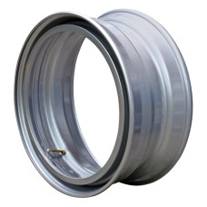 Steel Rim, Demountable, Silver - 17.5” x 6.75”